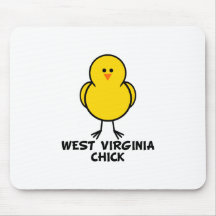 West Virginia Chick Mouse Pad