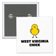 West Virginia Chick Pins