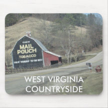 , WEST VIRGINIA COUNTRYSIDE MOUSE MAT
