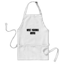 West Virginia Rocks Aprons
