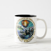 West Virginia Tea Party Mugs