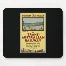 Western Australia by Trans-Australian Railway Mousepad