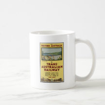 Western Australia by Trans-Australian Railway Coffee Mugs