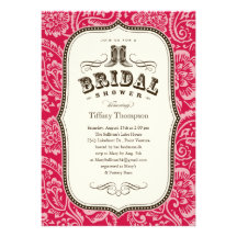Western Bridal Shower Invitations