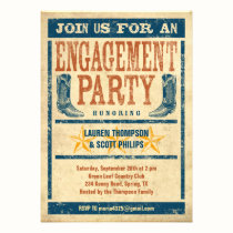 Western Engagement Party Invitations invitations