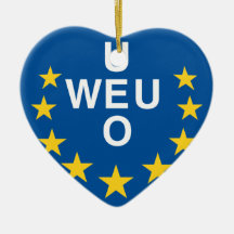 Western European Union Christmas Tree Ornament