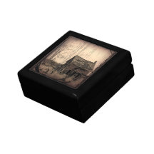 western farmhouse customisable country Wedding Keepsake Box