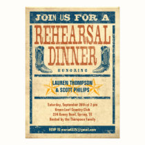 Western Rehearsal Dinner Invitations invitations