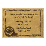 Western Themed Invitation