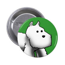 Westie Button