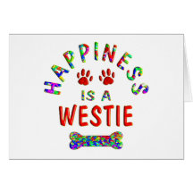 Westie Happiness Cards