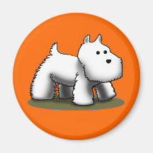 Westie Magnet
