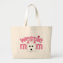 Westie Mum Canvas Bag