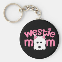 Westie Mum Keychains