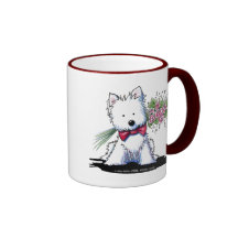 Westie Valentine Prince Mug