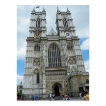 Westminster Abbey Post Card