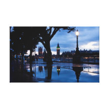 Westminster Puddle Gallery Wrap Canvas