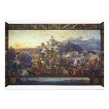 Westward the Course of Empire Takes Its Way Personalized Invitation
