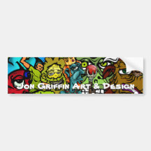 wetman, jesterred, homeless-gld, skatenose, Jus... Bumper Sticker