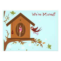 weve moved new home card personalized announcements