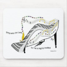 whacky piano party Mimajukrra Mousepads