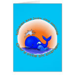 Whales Are Like People Products Greeting Card