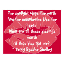 What are all these kissings worth... PostCard