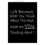 What Are YOU Thinking About ? Cards
