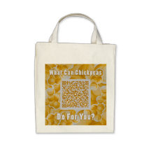 What Can Chickpeas Do For You? Grocery Tote Tote Bag