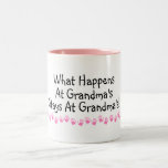 What Happens At Grandmas Stays At Grandmas Mug