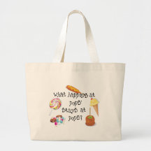 What Happens at Pops' STAYS at Pop's! Canvas Bag