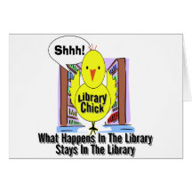 What Happens In The Library... Card