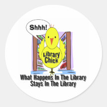 What Happens In The Library... Sticker