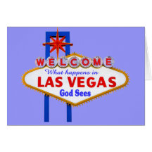 What Happens In Vegas card