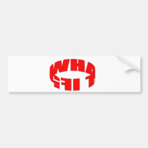 What If Bumper Stickers