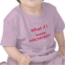 What if I wereABORTED!! - Customised Shirt