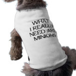 What Minions Dog T Shirt