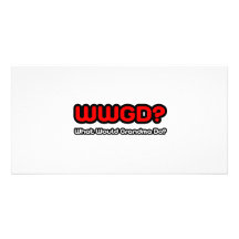 What Would Grandma Do? Personalised Photo Card