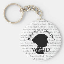 What Would Jane Do?  Keychain