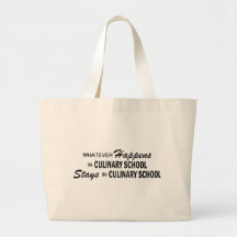 Whatever Happens - Culinary School Bag
