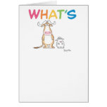 WHAT'S GNU WITH EWE? CARDS