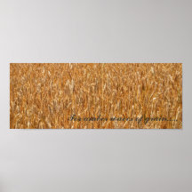 Wheat Field Poster