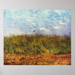 Wheat Field with a Lark Posters