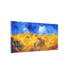 Wheatfield with Crows, Vincent Van Gogh Gallery Wrap Canvas