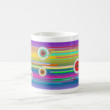 Wheels A4 (silver) Coffee Mugs