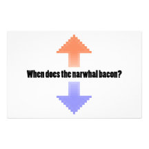 When Does the Narwhal Bacon Upvote Reddit Question Stationery