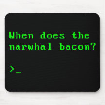 When Does the Narwhal Bacon VGA Reddit Question Mouse Pad