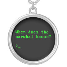 When Does the Narwhal Bacon VGA Reddit Question Personalised Necklace