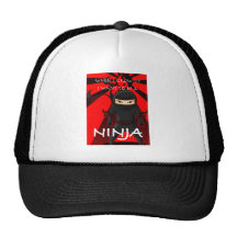 When I grow up I want to be a Ninja Trucker Hats