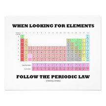 When Looking For Elements Follow The Periodic Law Custom Invite